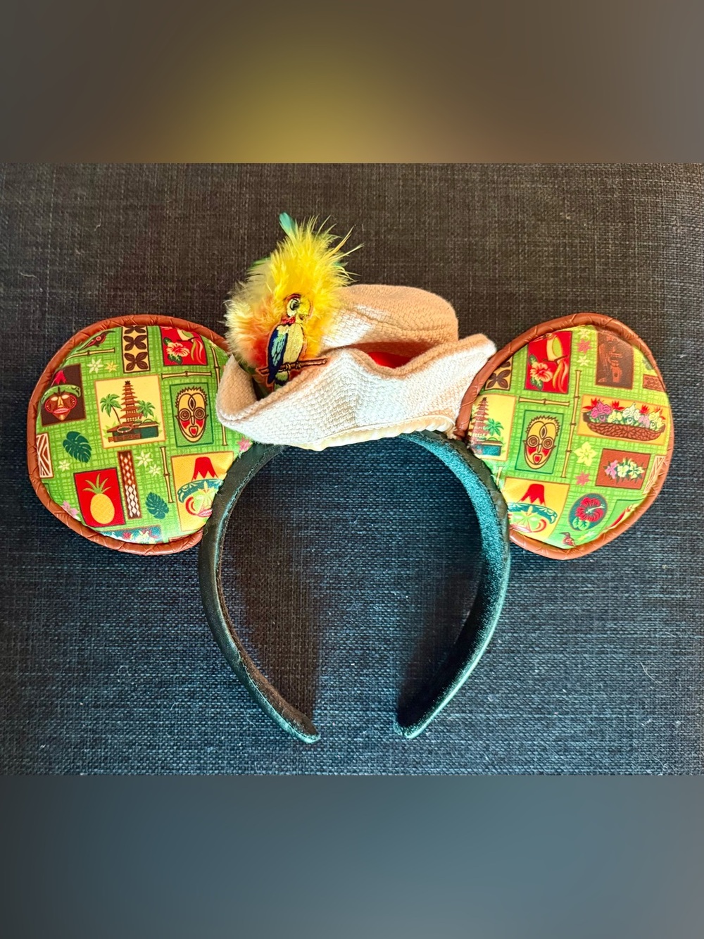 Disney Enchanted Tiki Room Ears WDW 50th Anniversary